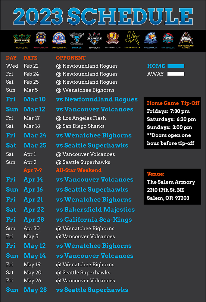 website schedule 2023 R2